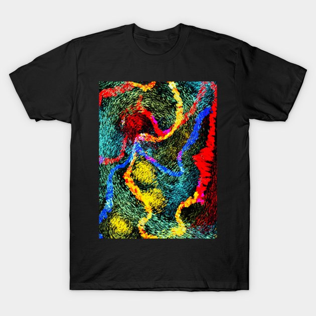 Lights of madness T-Shirt by Joelartdesigns